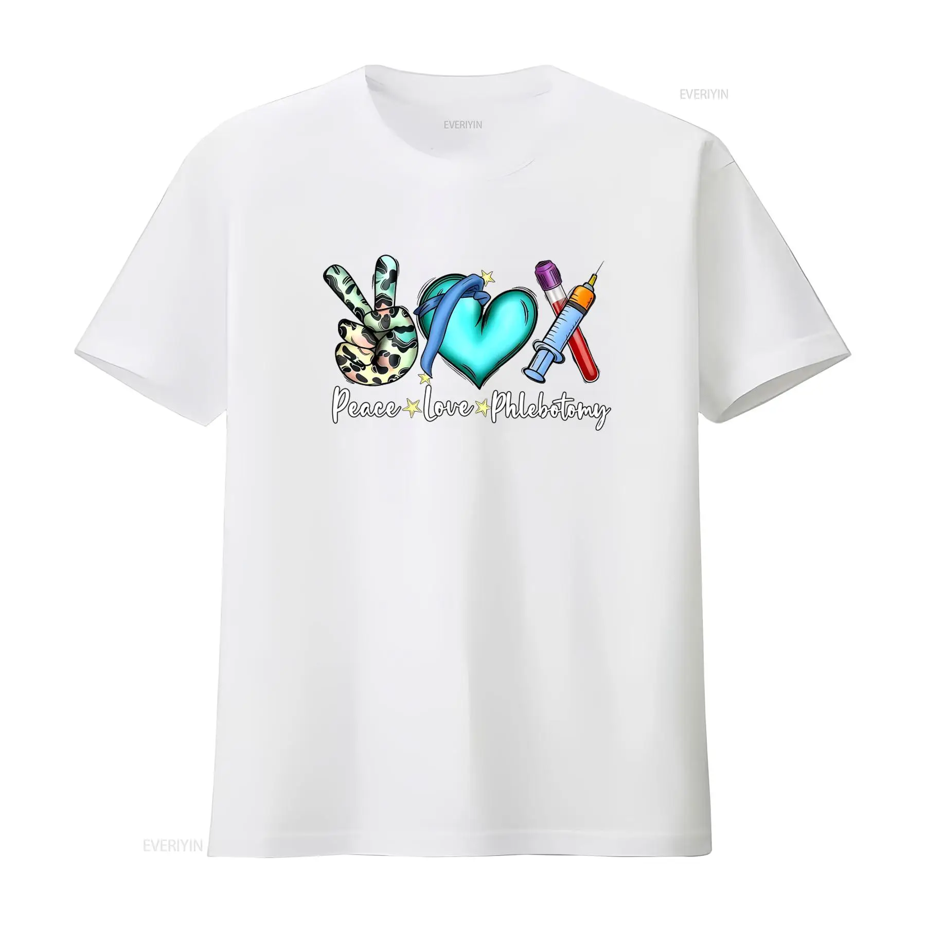 Koszulka Peace Love Phlebotomy – Medical Laboratory Technologist recenzja i cena