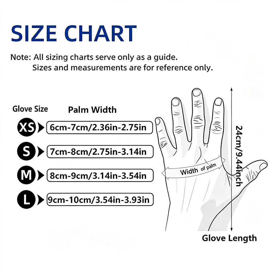 50/100 SZT. Jasnoróżowe rękawi – Disposable Gloves Nitrile recenzja i cena